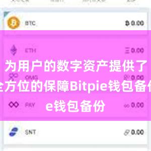 为用户的数字资产提供了全方位的保障Bitpie钱包备份